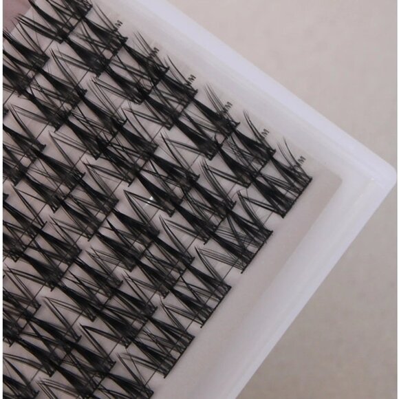 Permanent beauty long lasting lash extension cluster kit bond & seal + tweezers - Picture 4 of 4